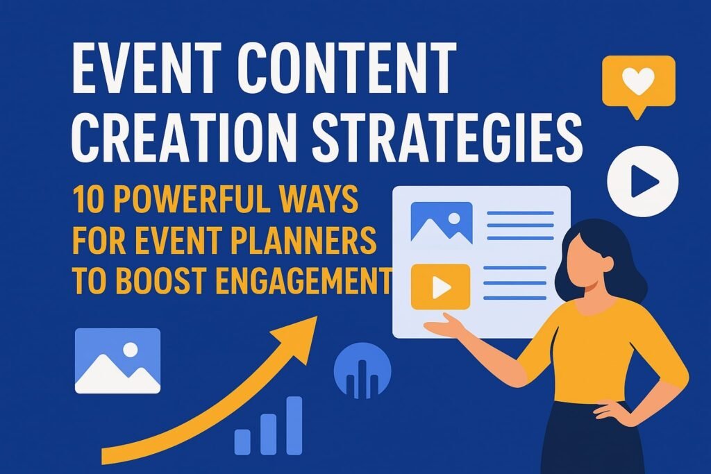 Event Content Creation Strategies 