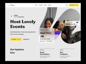 Event Content Creation Strategies: Landing Page